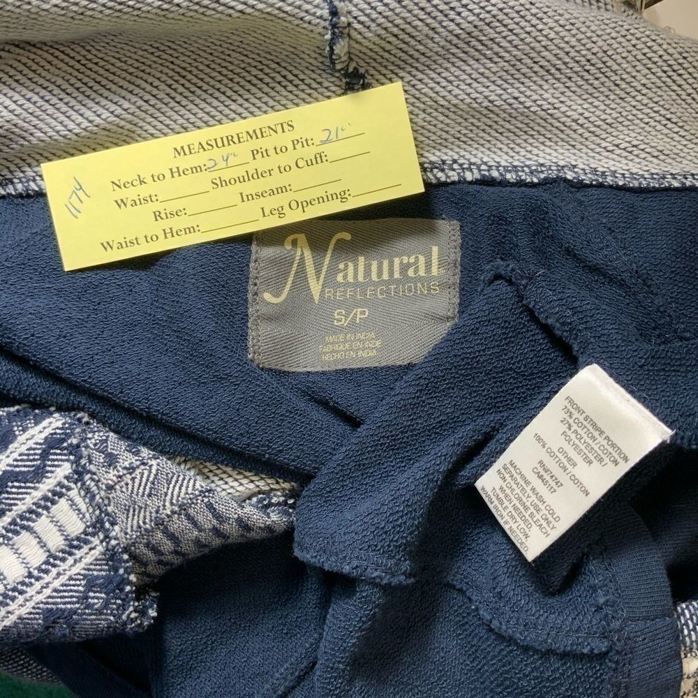 Natural Collections asymmetrical zip jacket S - Picture 5 of 5
